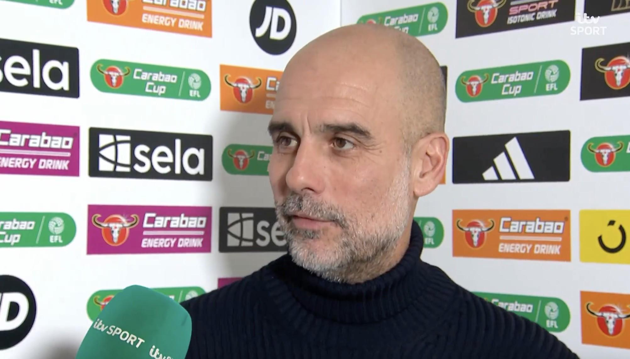 天天盈球即时比分直播-对英联杯有特殊感情吗？瓜帅：还可以，奖杯两年后就被遗忘了