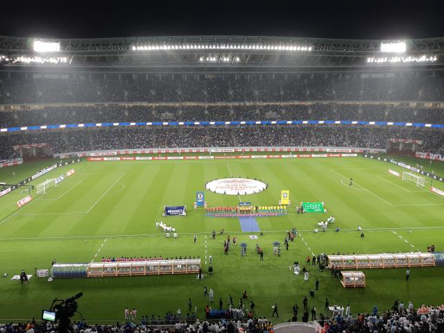 天天盈球即时比分直播-63638人!看看东京国立竞技场日本大战巴西的气氛