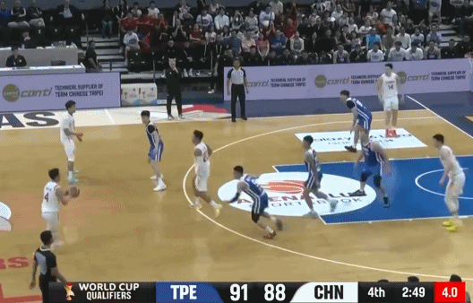天天赢球-世界杯亚洲区预选赛，中国男篮逆转战胜中国台北男篮